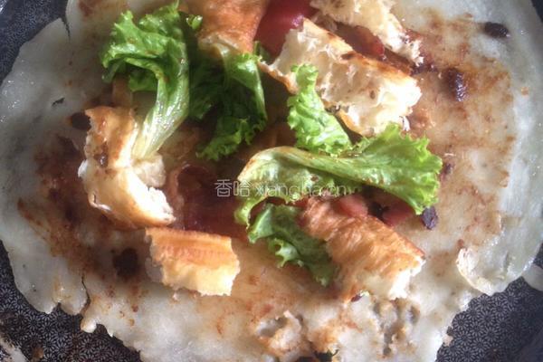 自制煎饼果子（土豆丝卷饼）的做法图解4