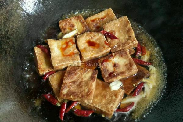 香煎豆腐的做法图解4