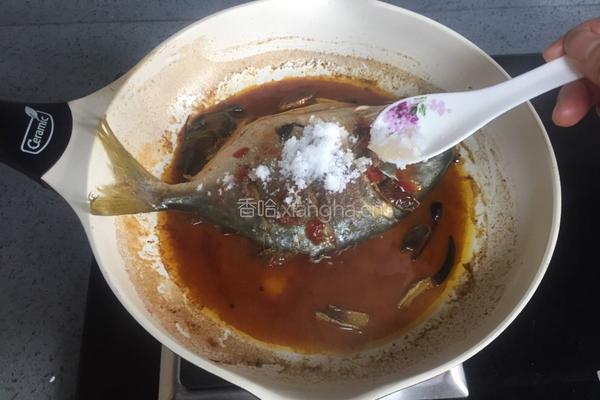 茄汁金鲳鱼的做法图解15