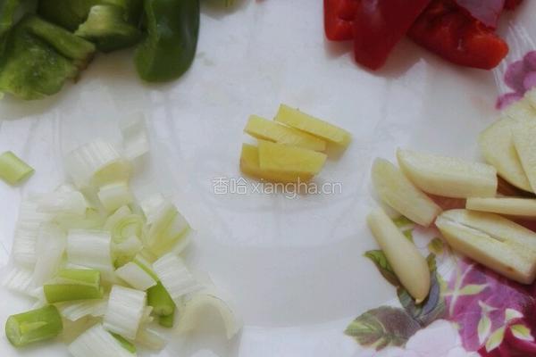 肉炒口磨的做法图解4