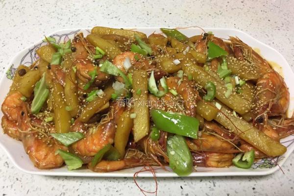 麻辣土豆虾的做法图解10