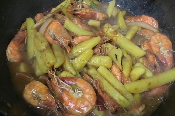 麻辣土豆虾的做法图解9