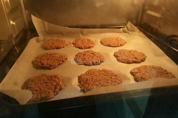 香脆燕麦饼干的做法图解7