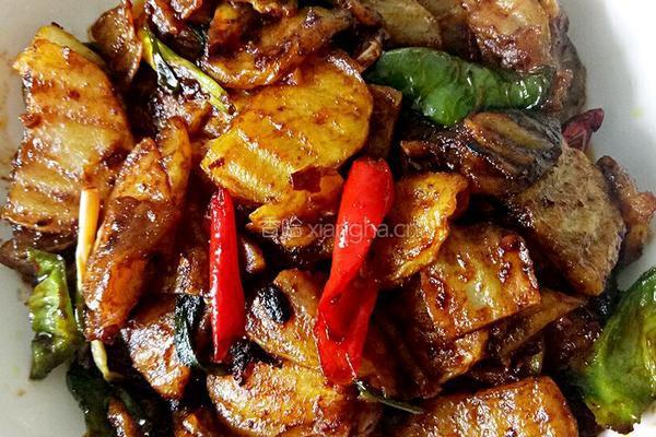 香辣狼牙土豆片的做法图解10