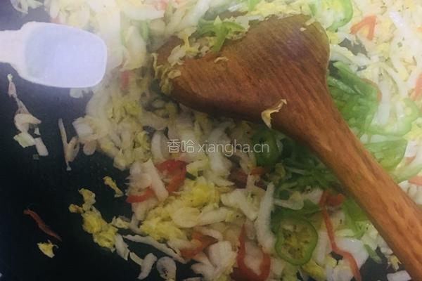 虾皮炒娃娃菜的做法图解13