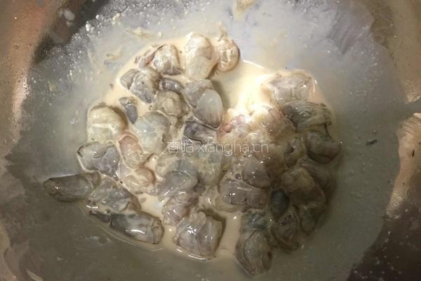 虾仁菠菜羹的做法图解2