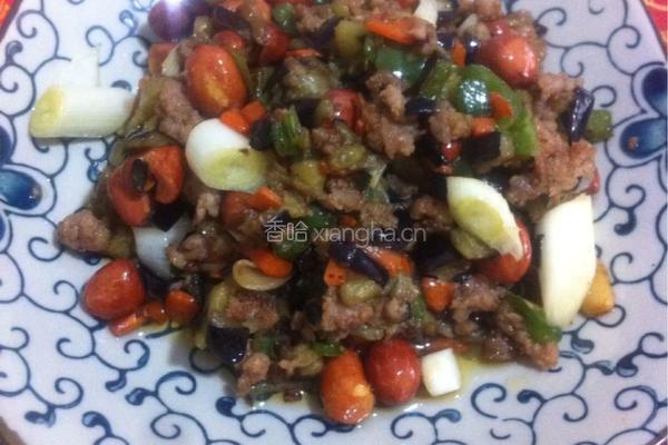 肉末茄丁的做法图解5