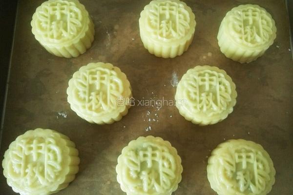 奶香枣泥月饼的做法图解19