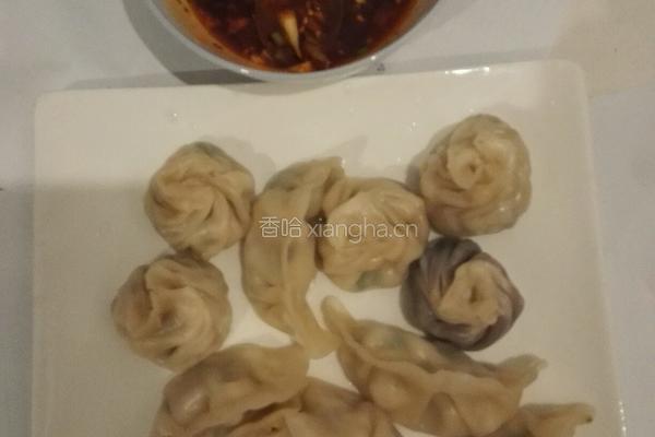 小葱香菇豆腐馅水饺的做法图解6