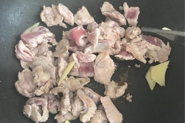 豆豉炒猪肉的做法图解3