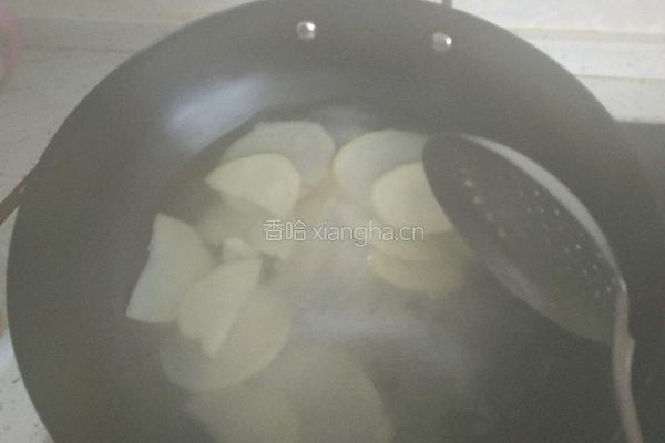 酸菜水煮肉片的做法图解4