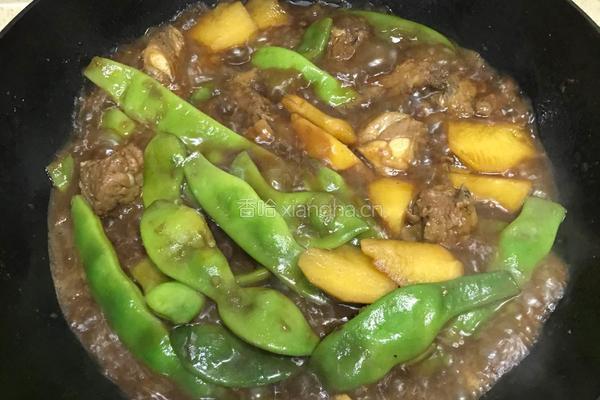 排骨炖豆角土豆的做法图解14
