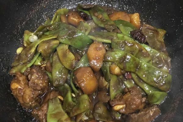 排骨炖豆角土豆的做法图解16