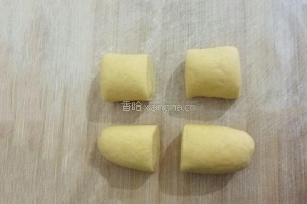 南瓜刺猬馒头的做法图解4