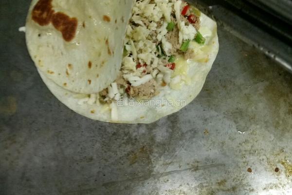 墨西哥辣椒金枪鱼饼的做法图解14
