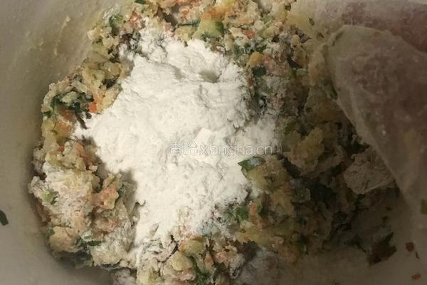 田园鲜虾土豆饼的做法图解7