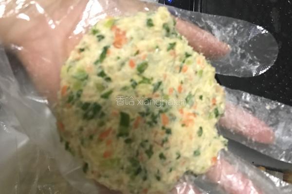 田园鲜虾土豆饼的做法图解8