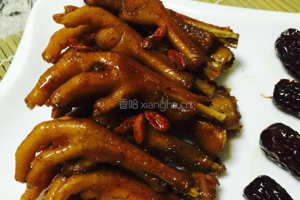 红枣枸杞当归鸡脚的做法图解20