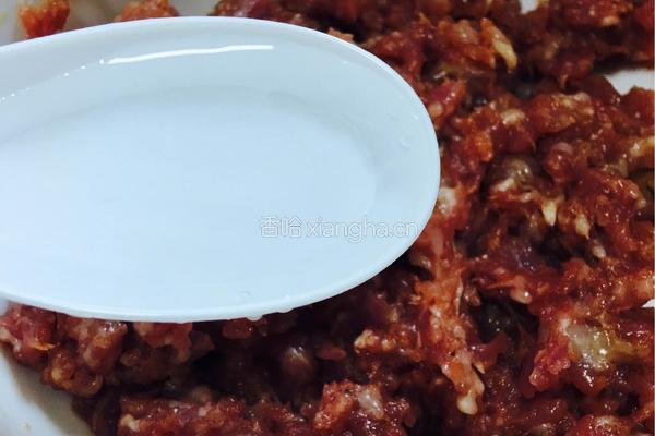 芥菜猪肉大馄饨的做法图解4