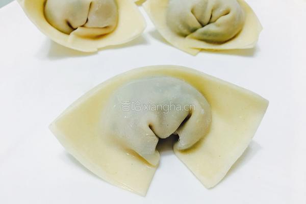 芥菜猪肉大馄饨的做法图解9