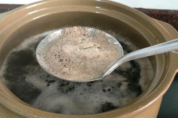 熟地黑豆乌鸡汤的做法图解10