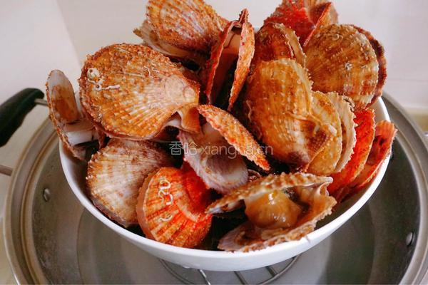 姜醋汁扇贝#年夜饭的做法图解2