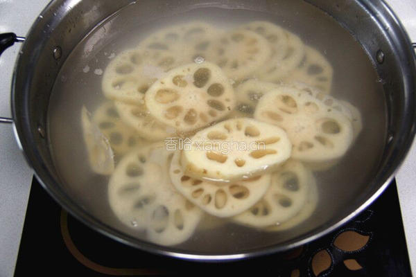 凉拌莲藕的做法图解3