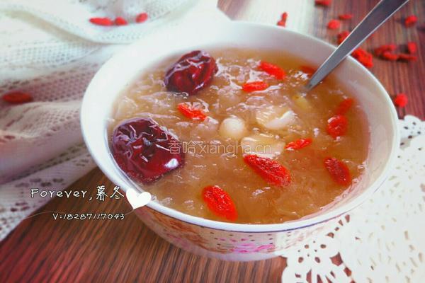 冰糖银耳莲子羹的做法图解7