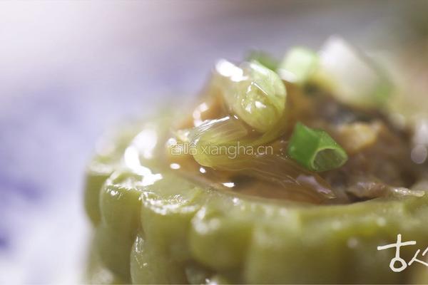 清脆中包裹肉香，试试这道苦瓜酿肉吧的做法图解5