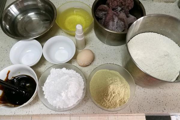 云南豆沙荞饼的做法图解1