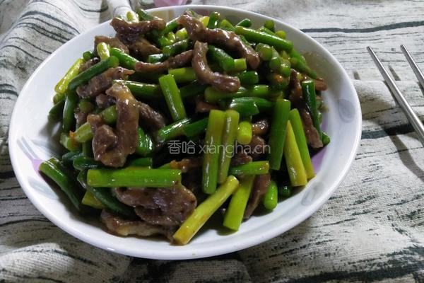 蒜薹炒牛肉的做法图解11