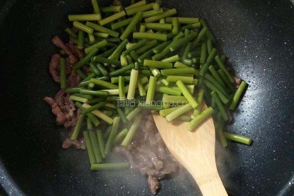 蒜薹炒牛肉的做法图解9