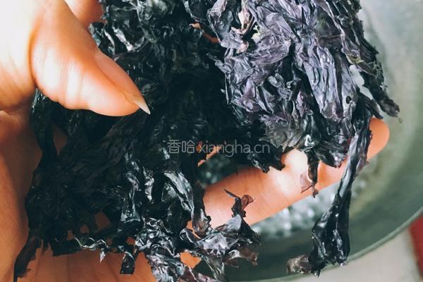 紫菜蛋汤的做法图解2