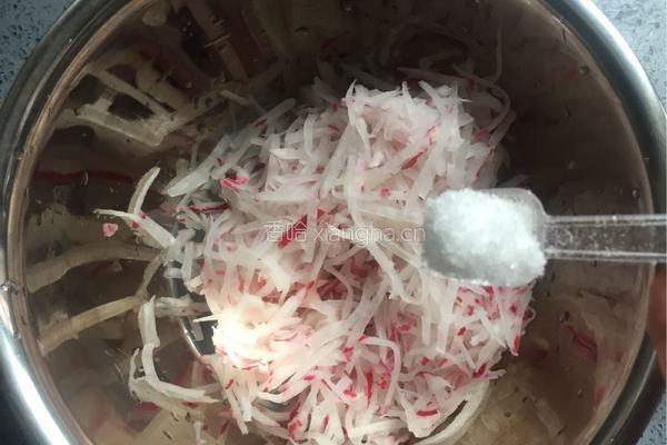 醋拌红萝卜丝的做法图解4