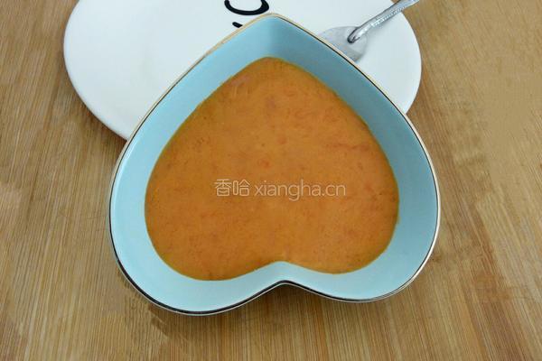 爱心红薯豆沙球的做法图解1