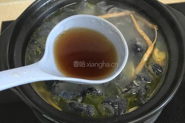 乌鸡当归枸杞汤的做法图解6