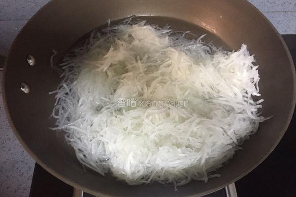 南瓜萝卜肉馅饼的做法图解5