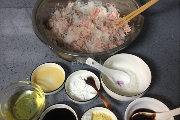 萝卜丝肉馅包子的做法图解20