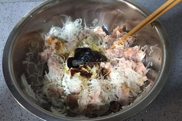 萝卜丝肉馅包子的做法图解21