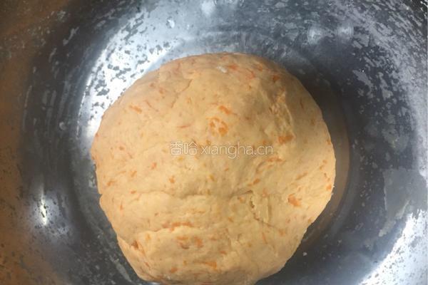 南瓜萝卜肉馅饼的做法图解12