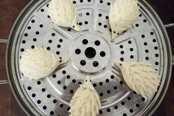 刺猬豆沙包的做法图解16
