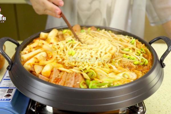 韩国部队火锅的做法图解25