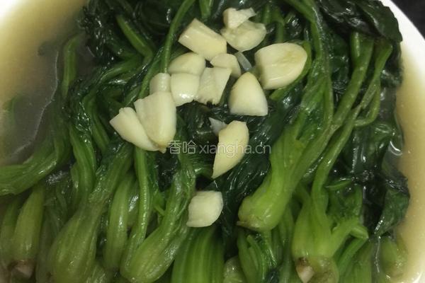 素炒菠菜的做法图解5