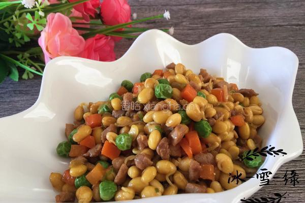 黄豆芽炒肉的做法图解10