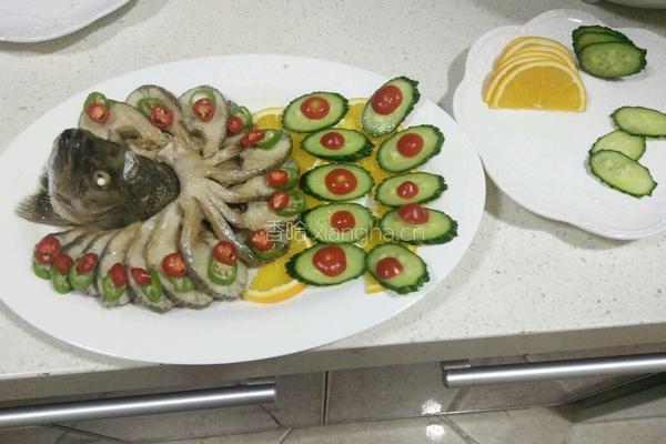 孔雀开屏鲈鱼的做法图解8