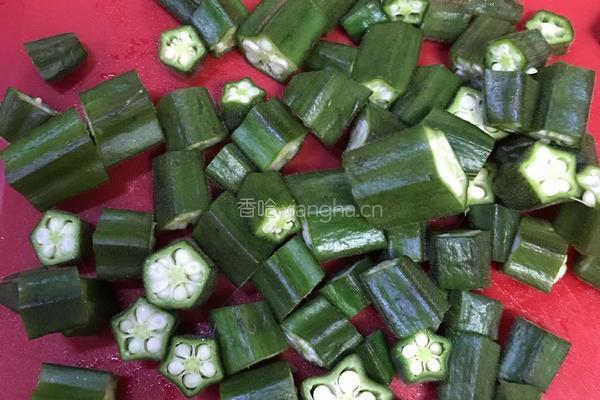 秋葵炒鸡蛋的做法图解10