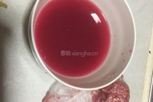 鲜榨石榴汁的做法图解8