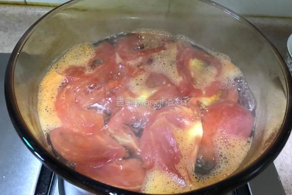 豌豆尖肉丸汤的做法图解6