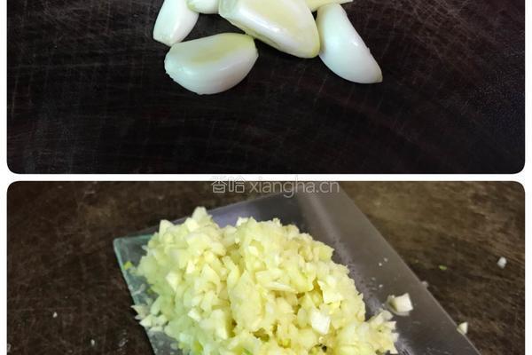 蒜茸芥兰的做法图解4