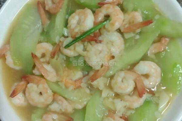 虾仁炒丝瓜的做法图解9